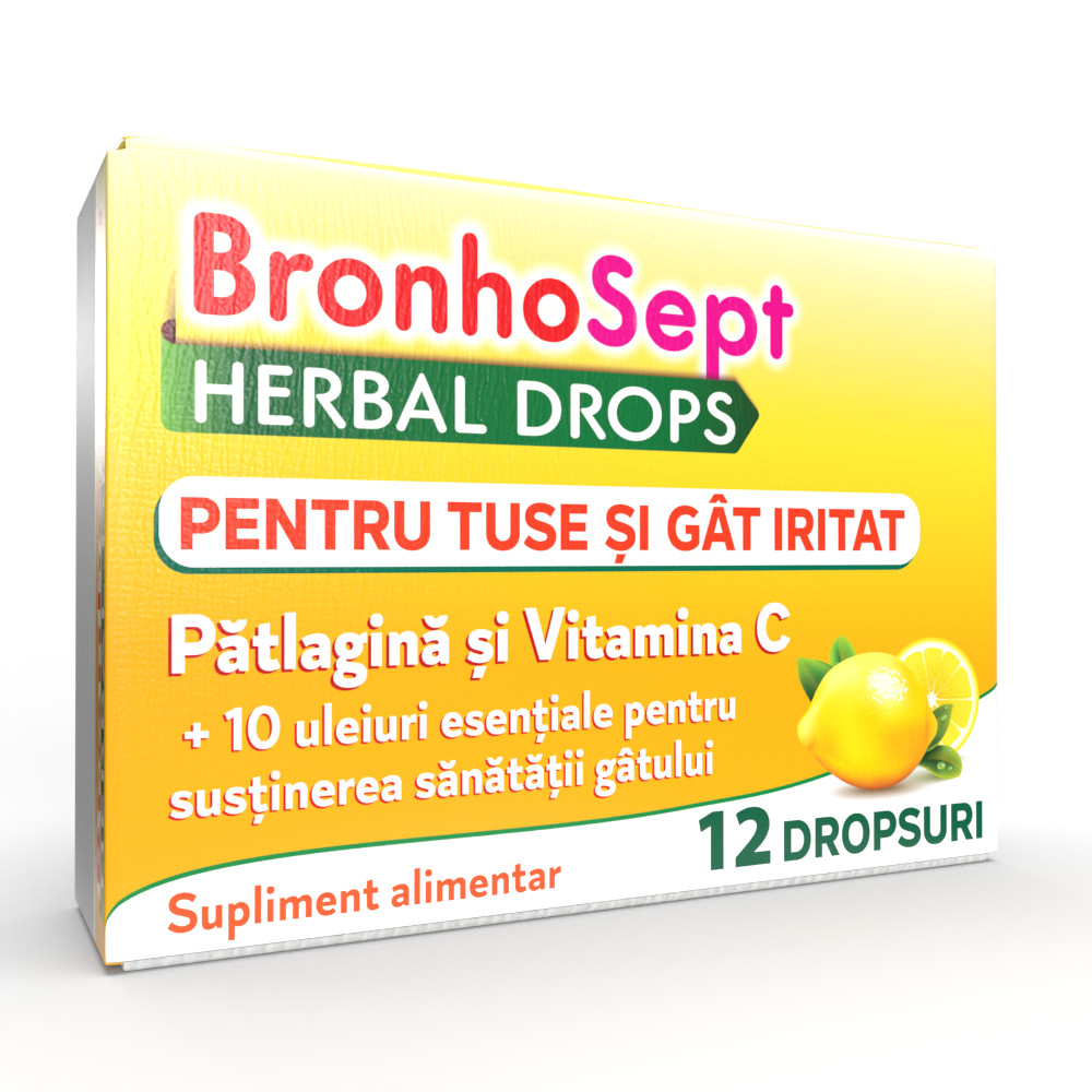 BronhoSept Herbal Drops 12 Throat Drops - image 2