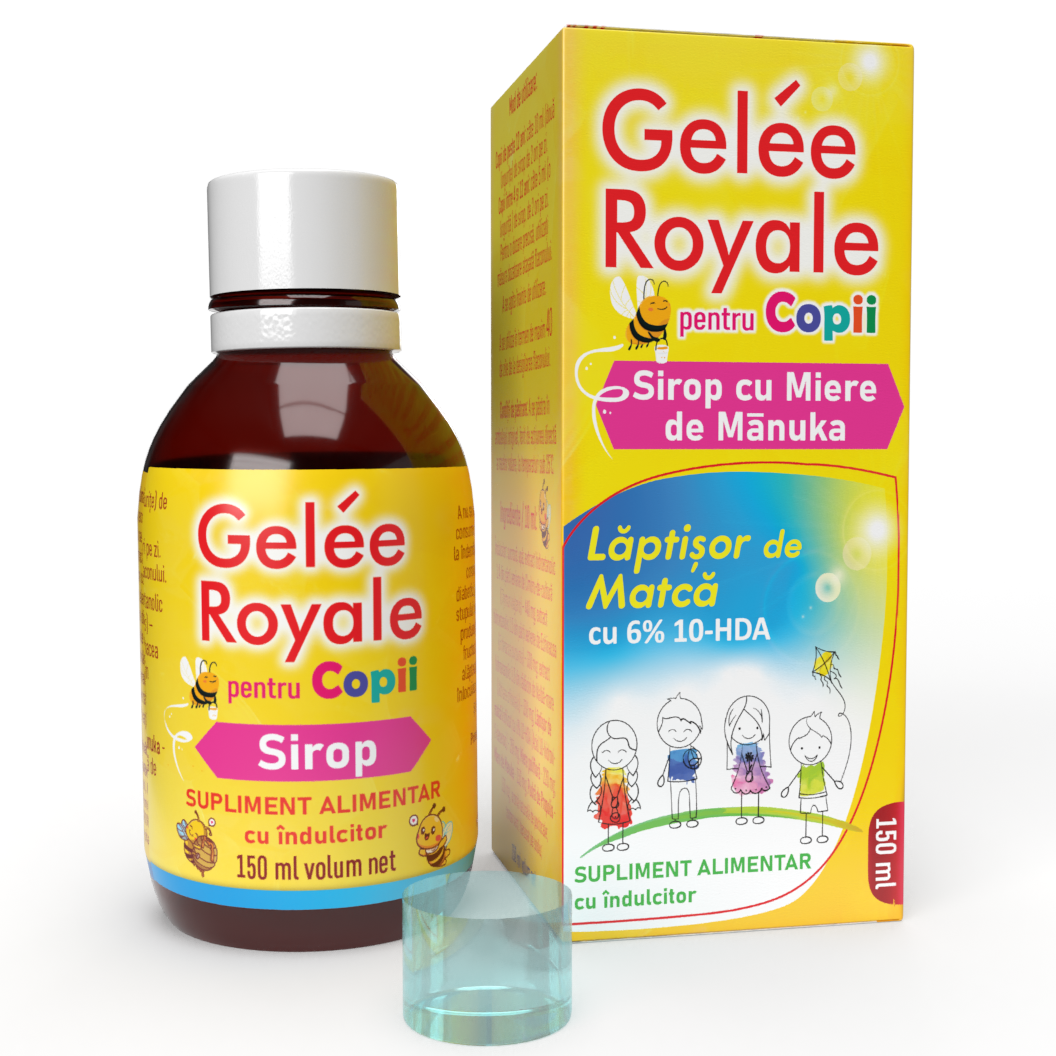 Gelée Royale Copii Sirop cu Manuka
