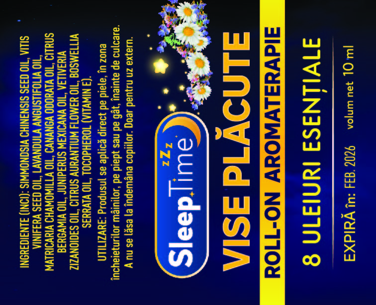 SleepTime Vise Placute ROLL-ON 10 ml - imagine 1